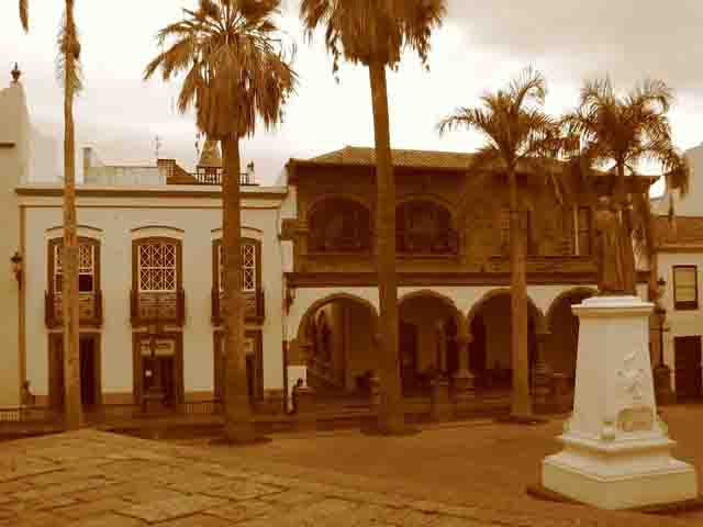 (gemeentehuis Santa Cruz op La Palma)